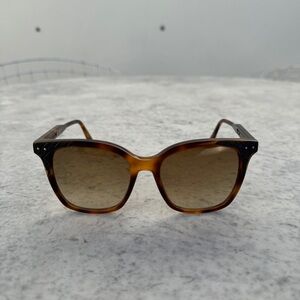 Bottega Veneta BV0118S-002 Tortoise Shell Square Sunglasses